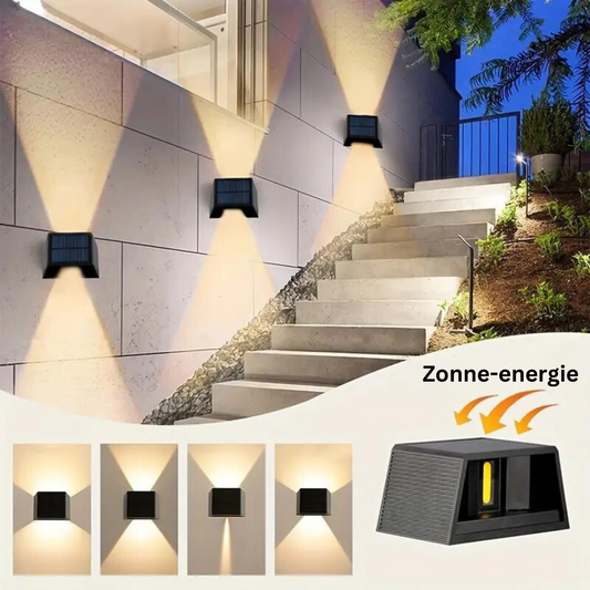 EcoLite Waterproof Solar Wall Lamps